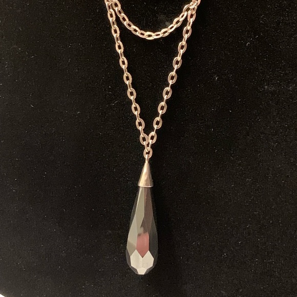 Silpada Hematite & Sterling Necklace! - Picture 3 of 6